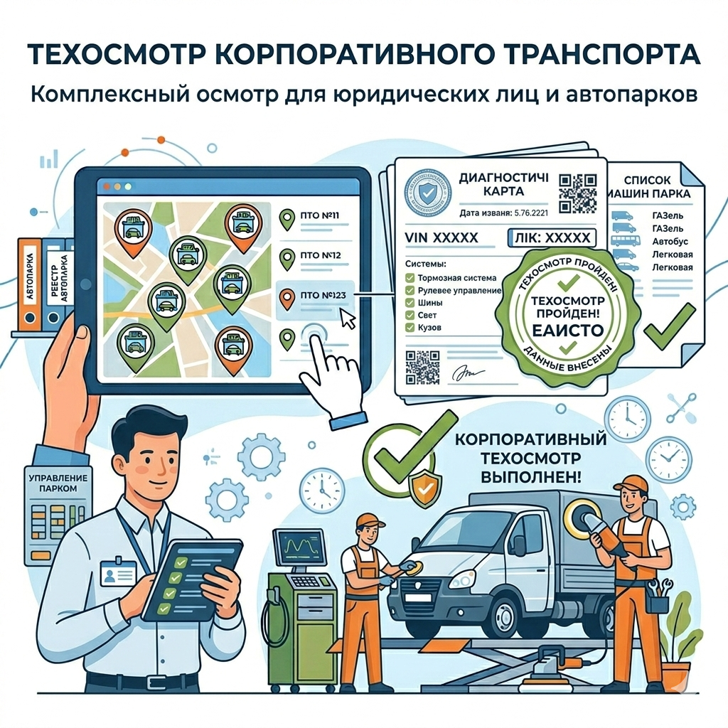 Техосмотр автомобиля
